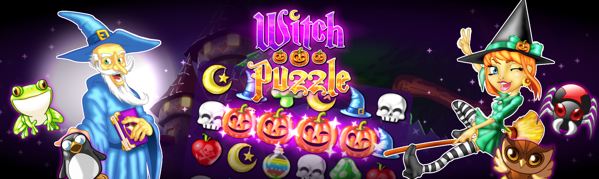 Witch Puzzle - Magical Match-3 puzzle adventure